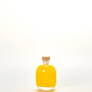 (30개) 투명 과일 원형 위스키 유리병 250ml 원액 커피 밀크티 더치 바이알 디퓨저