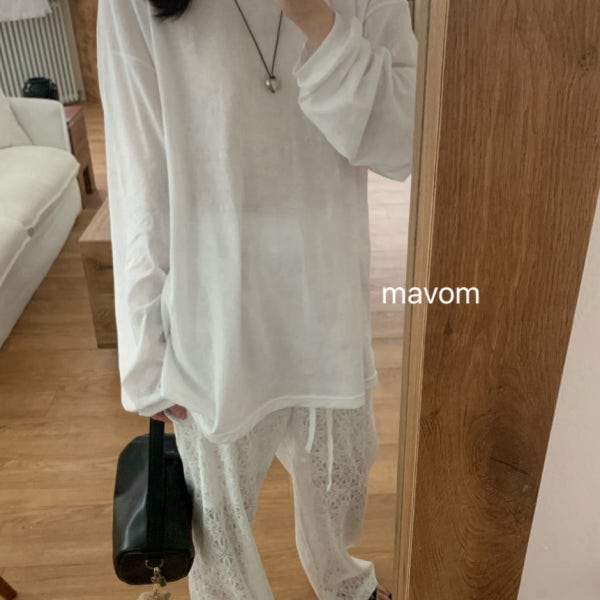 (당일/쿠폰/무배) 포니드 보부 썸머 긴팔 티셔츠 6col forneed 살안타템