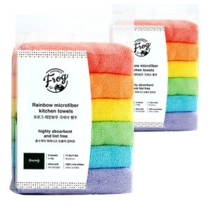 냄새 안나는 행주 오래 쓰는 잘 마르는 막수건 청소 매직 행주 2세트