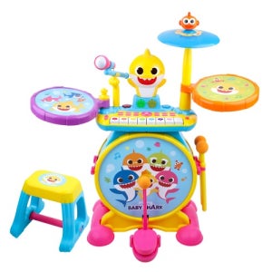 핑크퐁 아기상어 뮤직 플레이세트 장난감 드럼 피아노 세트