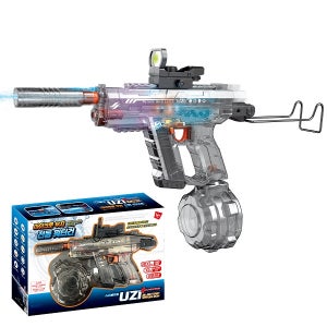 자동 연사 전동물총 마이크로 우지 워터건 물놀이 장난감 물총