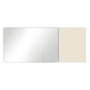 BSH047 욕실 상부장 1200R 밀크화이트 크림 수납형 거울장 욕실장 화물