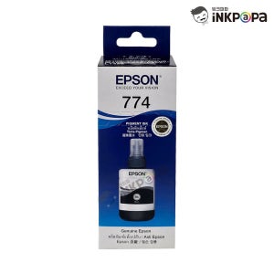 T7741 (엡손 774) 정품잉크 검정 L605 L655 L1455 M100 M105