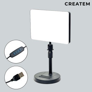 스탠드형 스퀘어라이트 11 USB - 유튜브 개인 방송용 조명 / 영상 촬영 지속광