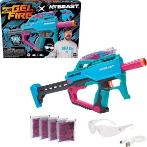 프로 젤파이어 X 미스터 비스트 블래스터 볼트 너프건 워터 젤 젤리총 장난감총