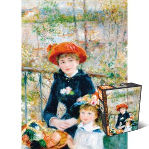 명화 1881 르누아르 테라스의 두자매 1000피스 직소퍼즐 유화 취미퍼즐 인테리어