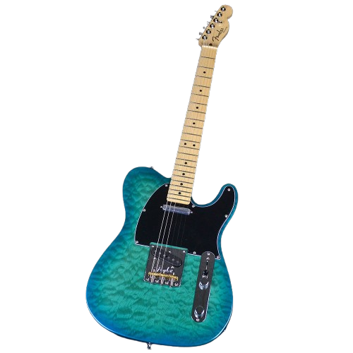 Fender 펜더 일렉기타 아메리칸 쇼케이스 텔레캐스터 아쿠아 마린 메탈릭 입문용 연습용