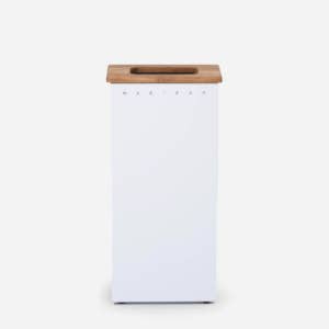 매직캔 휴지통 뉴 언커버 화이트 26L, 1개