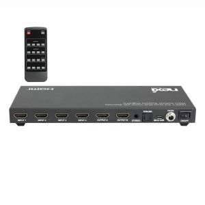 HDMI 매트릭스 스위치 4X2 셀렉터 멀티뷰어 HDCP 쿼드 PIP 출력 RNX1370