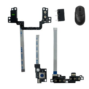 로지텍 G309 핫스왑 금도금 고급형 마우스 스위치 꼇다뺏다 가능 광축 기계식 전환 수리