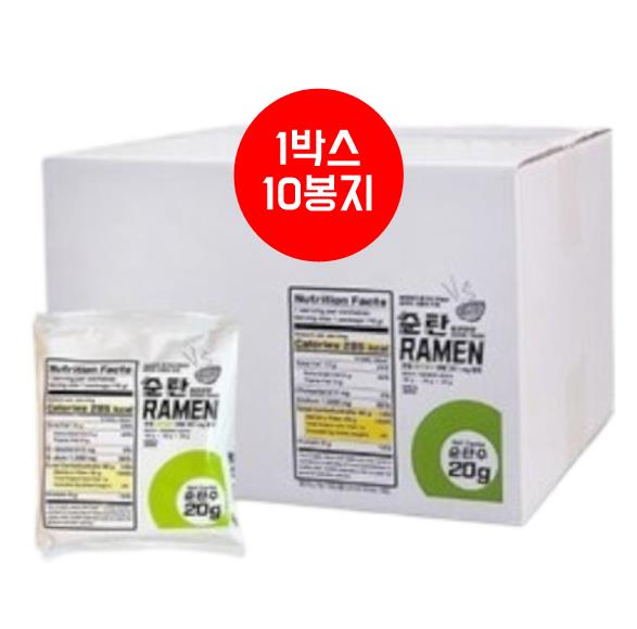 순탄라면 얼큰한맛 제품 이미지