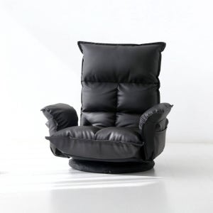 앰보 1인 좌식소파 회전팔걸이형 1인용, 다크브라운 7764.8364