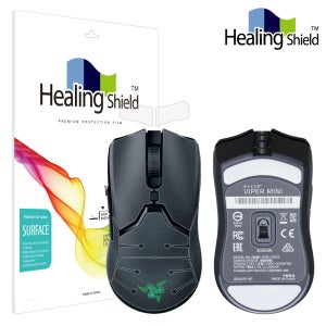 레이저 바이퍼 미니 유선 마우스 외부보호필름 무광