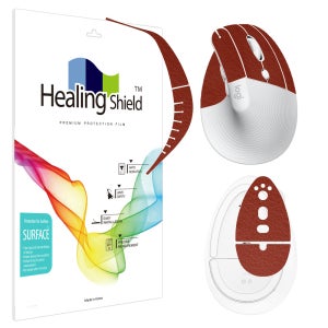 로지텍 버티컬 리프트 for MAC 무선 마우스 레더브라운 외부 보호필름 세트