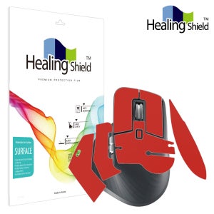 로지텍 MX 마스터 3S 무선 마우스 외부 보호필름 세트 레드