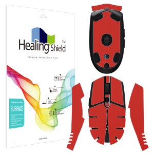 로지텍 G304 LIGHTSPEED 무선 게이밍 마우스 레드 외부보호필름 세트