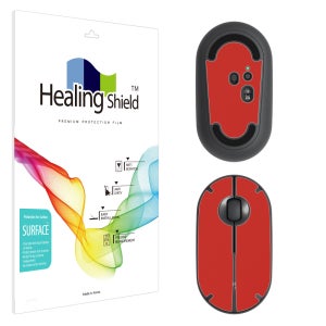 로지텍 페블 M350 무선 마우스 레드 외부보호필름 세트