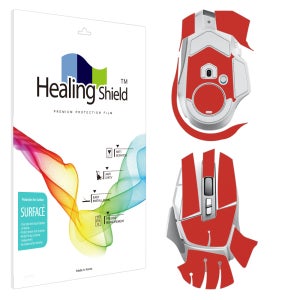 로지텍 G502 X LIGHTSPEED 무선 게이밍 마우스 레드 외부보호필름 세트