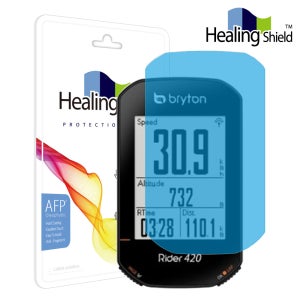 브라이튼 라이더 420 올레포빅 고광택 액정보호필름 2매