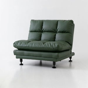 앰보 1인 멀티 소파 스툴미포함, 다크그린 5084.0213