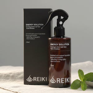 레이키 에너지 솔루션 250ml 두피 미스트 쿨링 헤어 케어 두피토닉