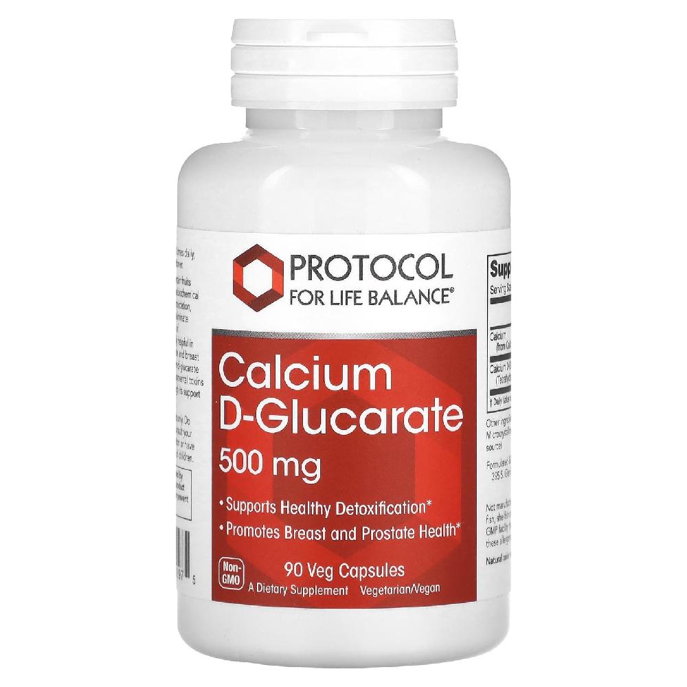 <b>프로토콜포라이프발란스 칼슘</b> D 글루카레이트 D Glucarate 500mg 90정