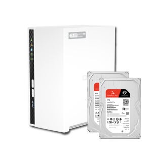 큐냅 QNAP TS-233-KR NAS 2Bay 스토리지 합본 씨게이트 Ironwolf pro 4TB X 2개 HDD 포함