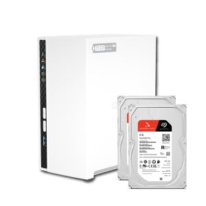 큐냅 QNAP TS-233-KR NAS 2Bay 스토리지 합본 씨게이트 Ironwolf pro 6TB X 2개 HDD 포함