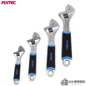 픽스텍 몽키 160mm 고급형 몽키스패너 핸드그립 기어 라쳇 렌치 강력 배 멍키 논슬립