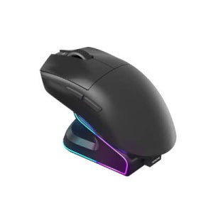 로이체 RDM-G510 도킹형 충전 무선 게이밍 마우스 블랙