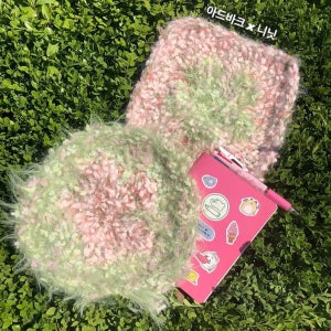 [협업 코바늘 패키지] 가드니아 미니 러그 @nea_nit_