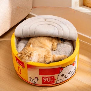 고양이집 특이한 고양이 특대형 귀여운 쿠션 개집 강아지집 반려묘 소품 캔버스 고양이 집