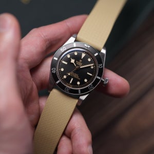 PISTOS 다이버 패턴 러버 밴드 우레탄 시계줄 RUBBER 20 22mm 텐션 디버클