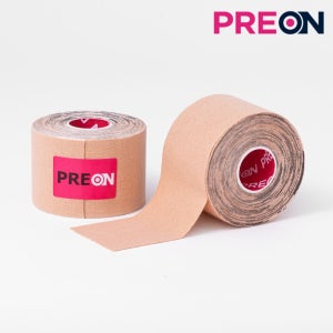 프리온 K 테이프 낱롤 키네시올로지 5cm x 5m 국산 스포츠테이핑 근육 관절 손목 무릎 허리 고정용 테이프