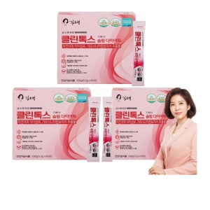 김소형원방 디톡스 NAB 섬유질 차전자피 가르시니아 클린톡스 슬림 다이어트 60포 3박스