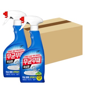 피죤 무균무때 욕실용 750ml, 12개