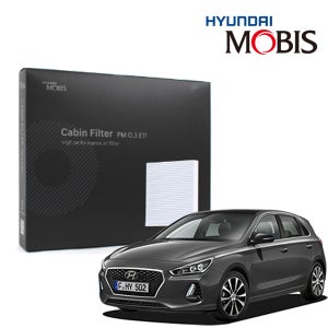현대모비스 I30 PD (2016-2020) PM0.3 초미세먼지 에어컨필터 4호