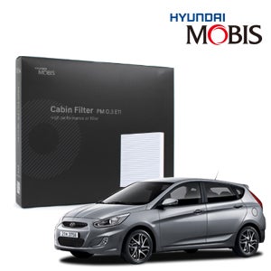 현대모비스 뉴엑센트 (2018-) PM0.3 초미세먼지 에어컨필터 7호
