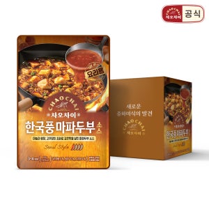 차오차이 한국풍마파두부소스 150g 12개
