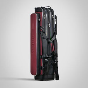 민물낚시가방 초경량 5단 와인색 보조가방