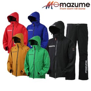 마즈메 25년 신형 낚시 레인슈트 코어 방수 상하세트 MZRS-820