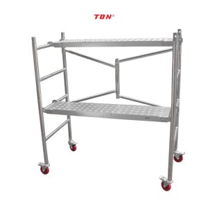 톤 원터치 작업대 PT 아시바 시스템비계 접이식 이동식 작업다이 TON1201
