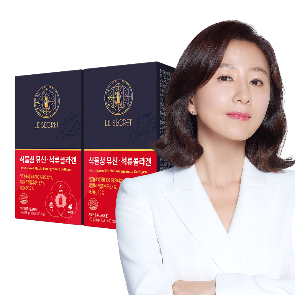 르시크릿 식물성 뮤신 석류 콜라겐 150g, 2개