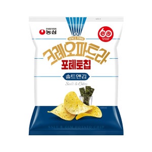 농심 크레오파트라 솔트앤김 50g 포테토칩