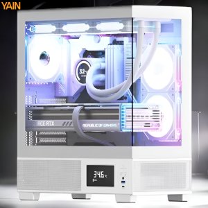 화이트 고사양 게이밍 컴퓨터 14400F 5060 Ti 조립PC 본체 견적 배그 몬스터헌터 HY1431