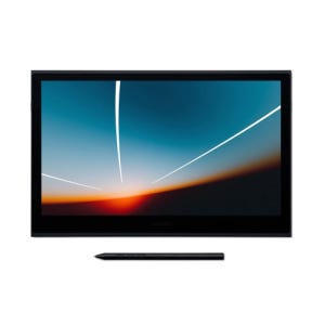 와콤 무빙크 DTH135 터치 액정타블렛 프로펜3 필름부착