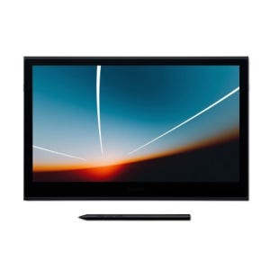 와콤 무빙크 DTH135 터치 액정타블렛 프로펜3 필름부착