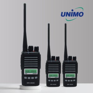 유니모 디지털 무전기 DPH400 N 고성능 업무용무전기 3개 세트
