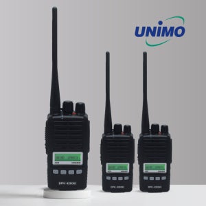 유니모 DPH420N 디지털 업무용 무전기 3개 세트