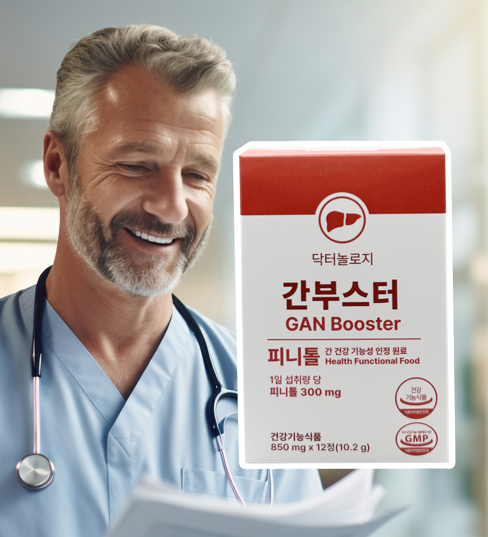닥터놀로지 간 부스터 <b>피니톨</b> 700mg x 12정 (1박스) 간부스터